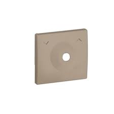 Tapa para pulsador con llave Apolo 5000 champán Efapel – ref. 50351TCH