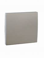 Tecla simple Apolo 5000 plata Efapel – ref. 50601TPR