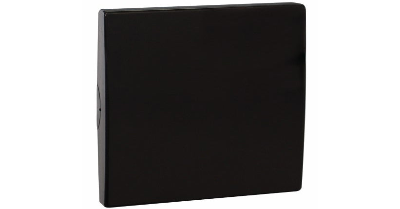 Tecla simple Apolo 5000 negro mate Efapel – ref. 50601TPM