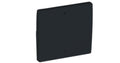 Tecla para interruptor bipolar Apolo 5000 negro mate Efapel – ref. 50608TPM