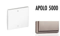 Tecla para interruptor bipolar Apolo 5000 platino Efapel – ref. 50608TPL