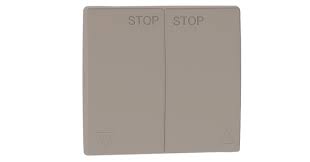 Teclas para interruptor de persiana Apolo 5000 platino Efapel – ref. 50613TPL