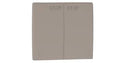 Teclas para interruptor de persiana Apolo 5000 platino Efapel – ref. 50613TPL