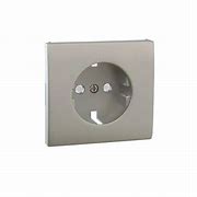 Tapa con protección para base schuko Apolo 5000 plata Efapel – ref. 50632TPR