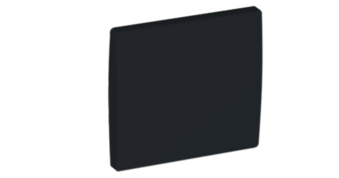 Tapa ciega Apolo 5000 negro mate Efapel – ref. 50677TPM