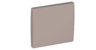 Tapa ciega Apolo 5000 platino Efapel – ref. 50677TPL