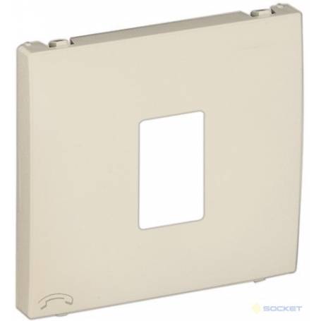 Tapa para toma de teléfono Apolo 5000 marfil Efapel – ref. 50712TMF