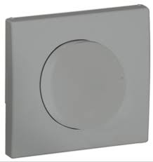 Tapa para regulador de luz rotativo Apolo 5000 plata Efapel – ref. 50721TPR