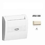 Tapa para interruptor tarjetero Apolo 5000 marfil Efapel – ref. 50731TMF