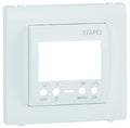 Tapa para interruptor horario digital de 1 circuito Apolo 5000 blanco alpino Efapel – ref. 50743TBR