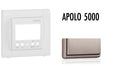 Tapa para interruptor horario digital de 1 circuito Apolo 5000 platino Efapel – ref. 50743TPL