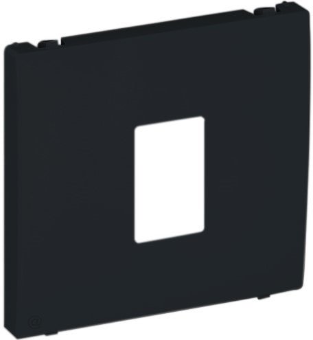 Tapa para toma RJ45 Apolo 5000 negro mate Efapel – ref. 50751TPM