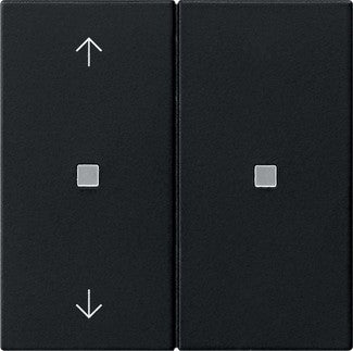Módulo de superficie de mando RF Multi de 2 elementos símbolos de flecha para KNX Gira – 7 colores