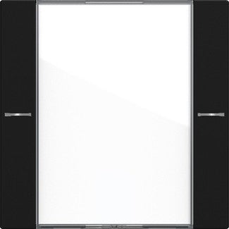 Juego de tecla basculante de 1 elemento con campo de rotulación para sensor táctil 4.55 Gira – 7 colores