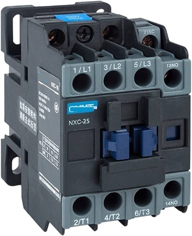 Contactor Chint NXC-25 tripolar 25 A, bobina 220 V CA