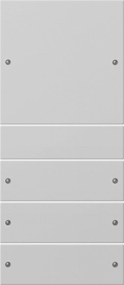 Juego de tecla basculante de 4 elementos (1+3) System 55 Gira – 8 colores