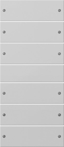 Juego de tecla basculante de 6 elementos (3+3) System 55 Gira – 8 colores