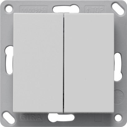 Transmisor de pared RF de 2 elementos para KNX Gira – 7 colores