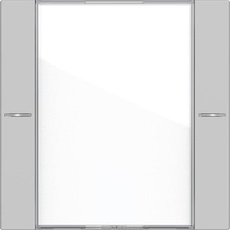 Juego de tecla basculante de 1 elemento con campo de rotulación para sensor táctil 4.55 Gira – 7 colores