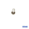 Conector F con junta tórica