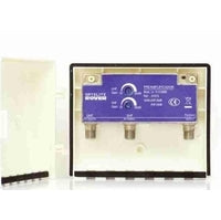 Kit preamplificador de mástil + fuente 3 entradas (2 UHF + VHF)