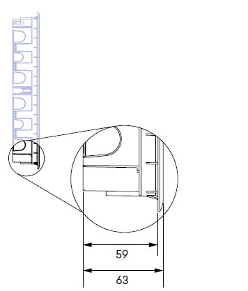 Caja de suelo 8 módulos Efapel