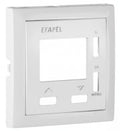 Tapa para interruptor horario digital de 1 circuito Logus 90 blanco Efapel – ref. 90743TBR