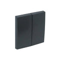 Tecla para mecanismo de doble función Logus 90 grafito Efapel – ref. 90614TIS