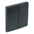 Teclas para interruptor de persiana Logus 90 grafito Efapel – ref. 90613TIS