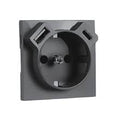 Tapa para base schuko con USB A y USB C Logus 90 grafito Efapel – ref. 90630TIS