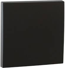 Tapa ciega Logus 90 negro mate Efapel – ref. 90677TPM