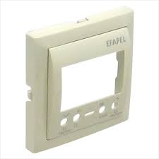 Tapa para interruptor horario digital de 2 circuitos Logus 90 marfil Efapel – ref. 90744TMF