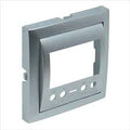 Tapa para interruptor horario digital de 2 circuitos Logus 90 aluminio Efapel – ref. 90744TAL