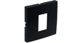Tapa para toma de teléfono Logus 90 negro mate Efapel – ref. 90712TPM