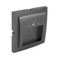 Tapa para doble cargador USB Logus 90 negro mate Efapel – ref. 90673TPM