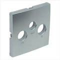 Tapa para toma de antena R-TV-SAT Logus 90 aluminio Efapel – ref. 90775TAL
