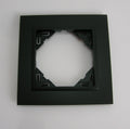 Marco de 1 elemento Logus 90 Animato negro mate Efapel – ref. 90910TRR