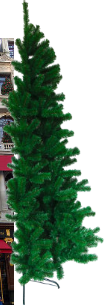 Árbol de Navidad de pared 180º 2,10 m