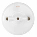 Adaptador para tubo en peana color marrón Ø20mm Fontini