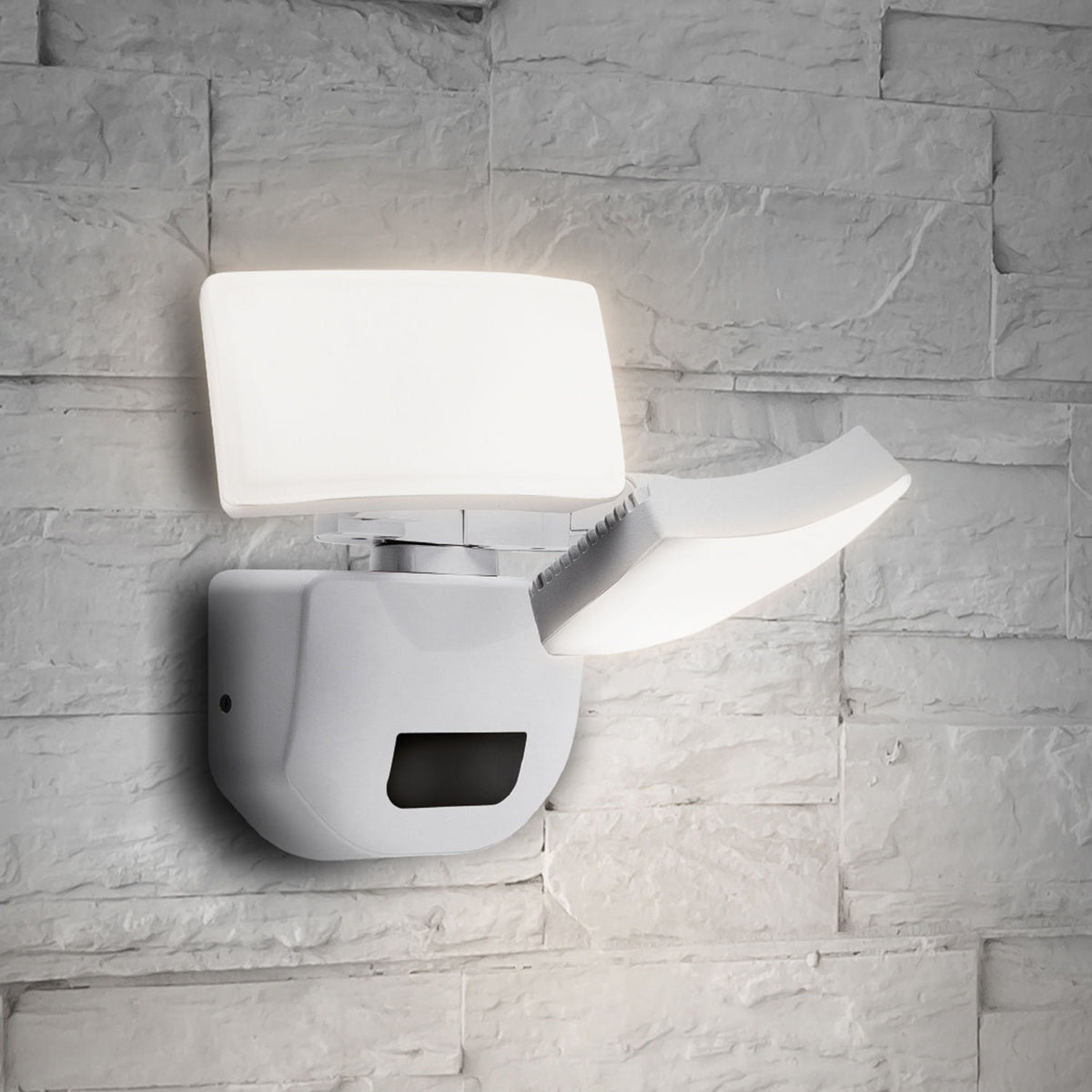 Aplique LED de exterior con sensor microondas Advance de 25 W