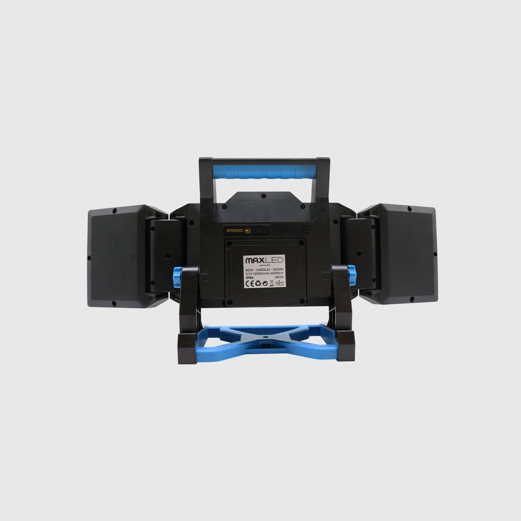 Proyector LED portátil recargable Advance de 50 W