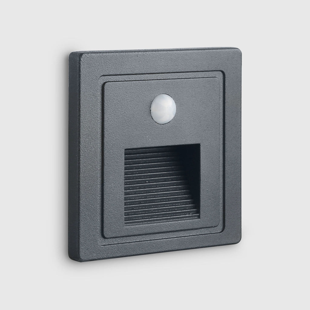 Baliza LED de pared Advance de 2 W con sensor de movimiento