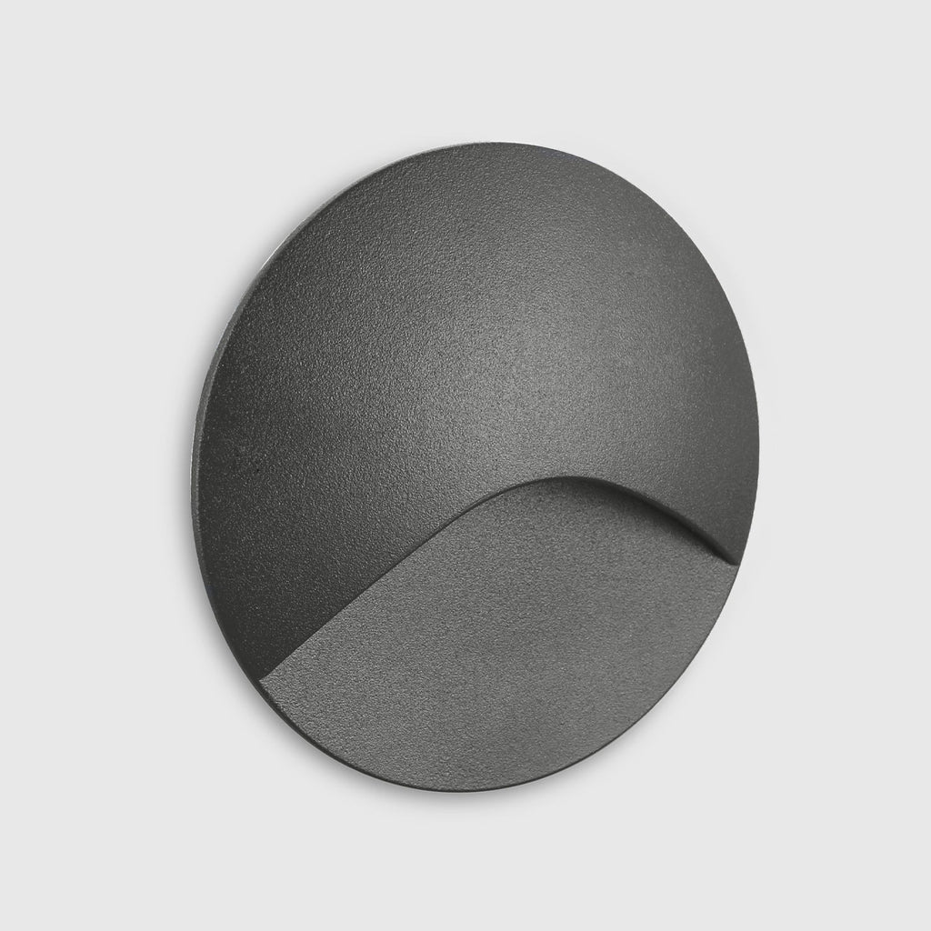 Baliza LED de pared redonda plana Advance de 3 W