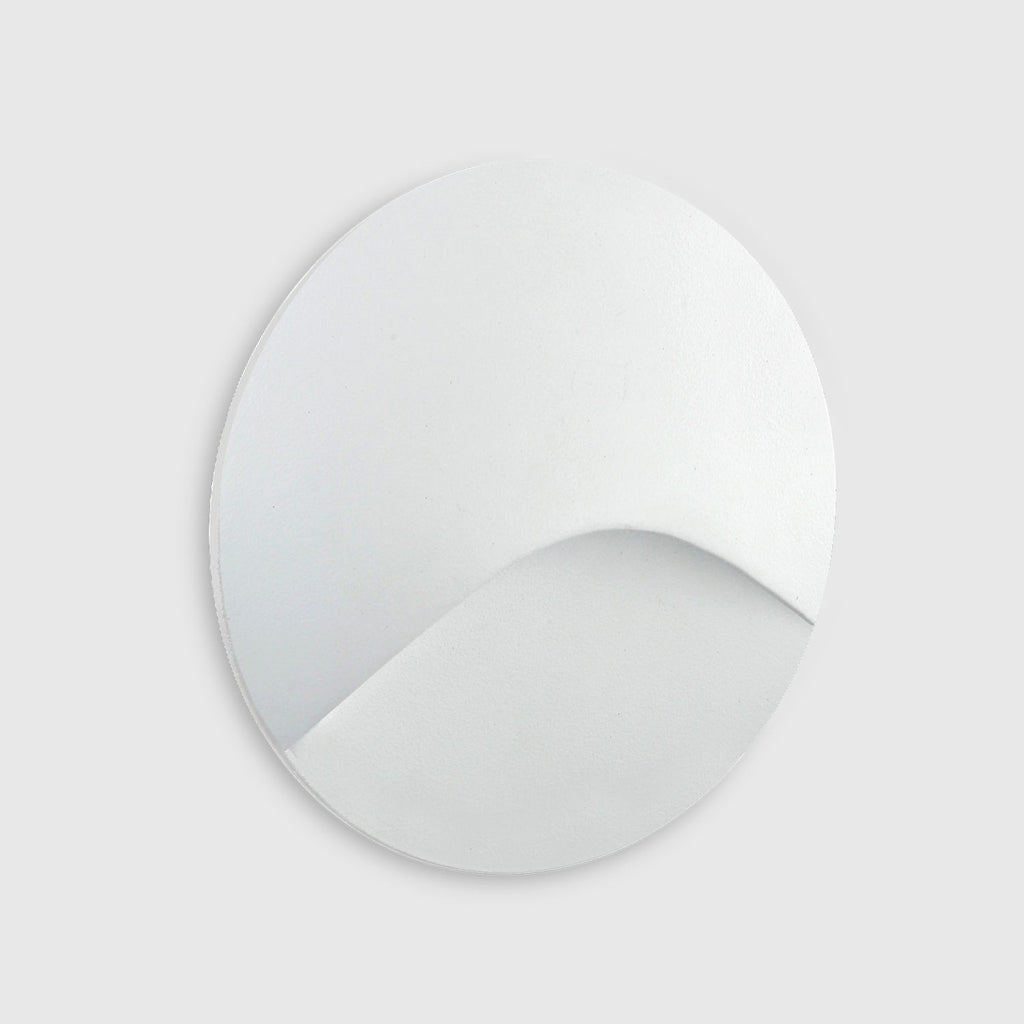 Baliza LED de pared redonda plana Advance de 3 W