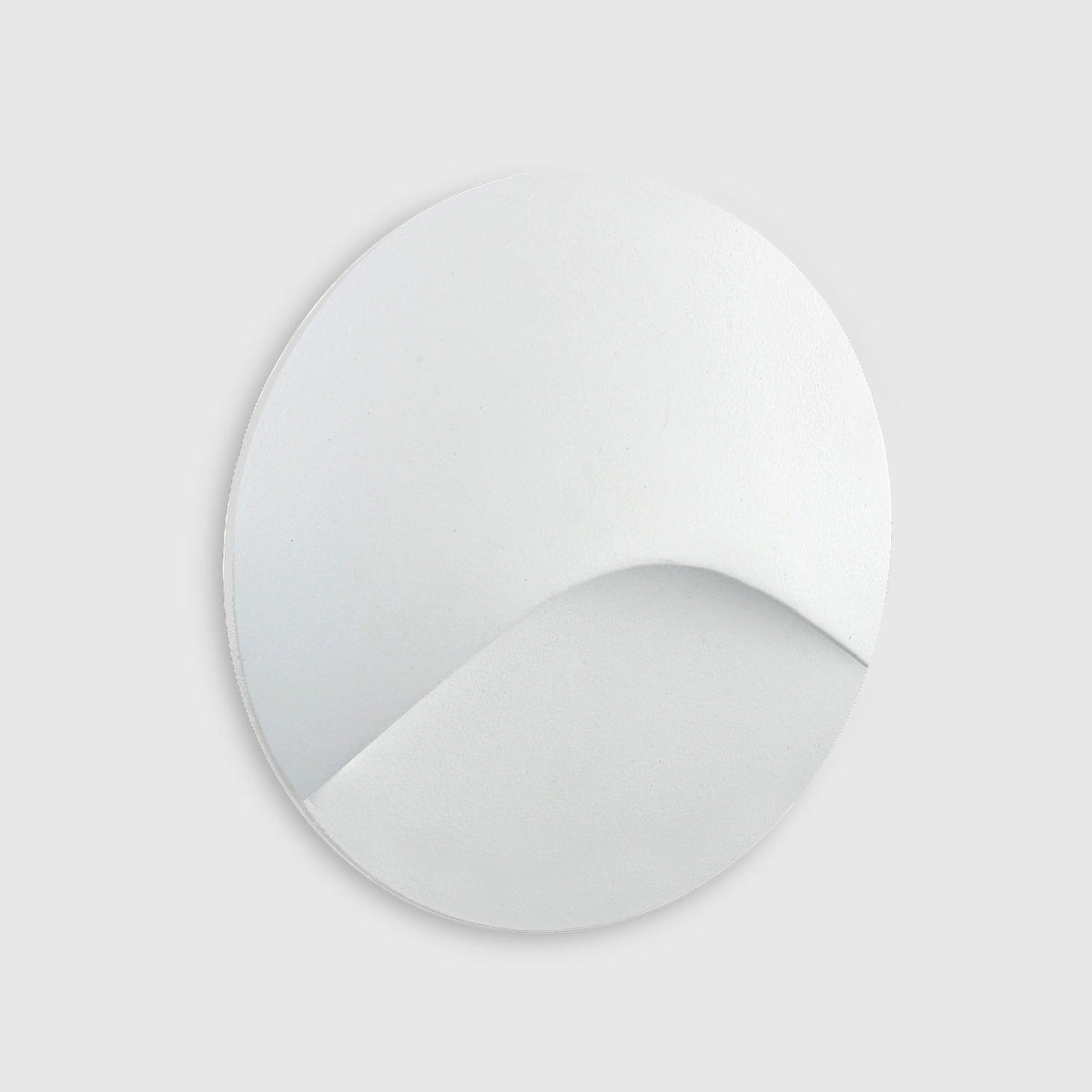 Baliza LED de pared redonda plana Advance de 3 W