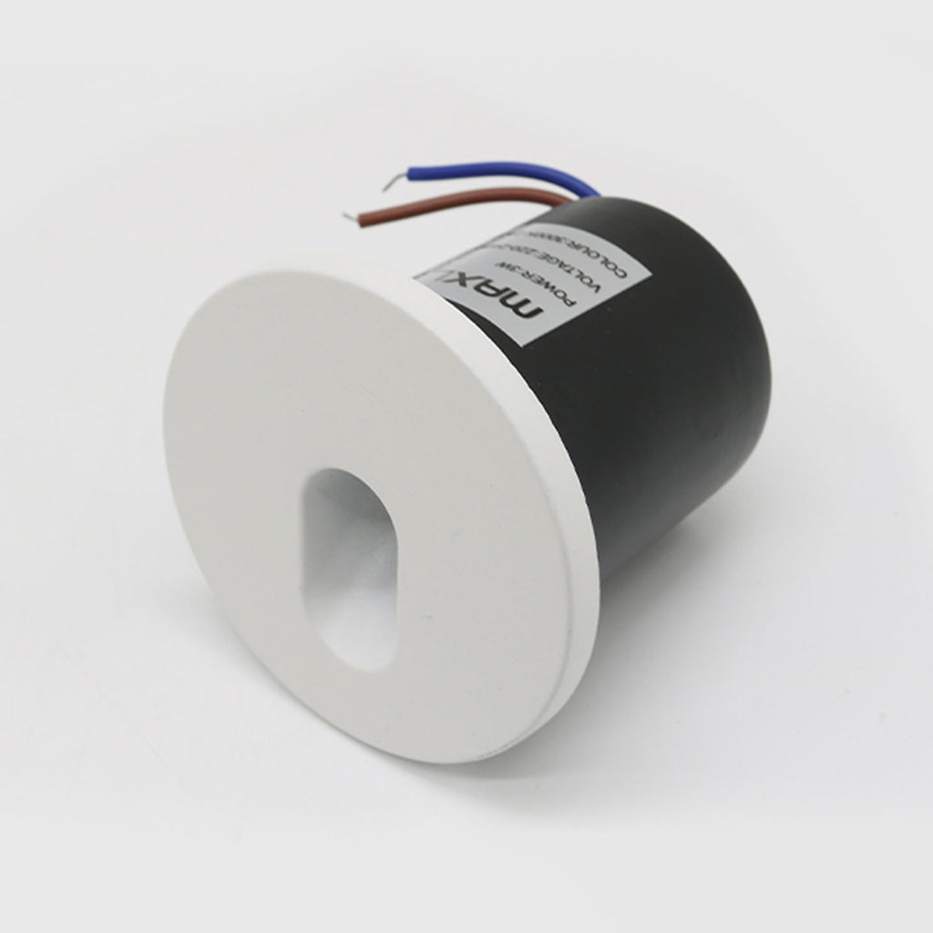 Aplique LED de cortesía redondo Advance de 3 W