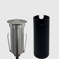 Foco LED empotrable de suelo de acero inoxidable Advance de 3 W
