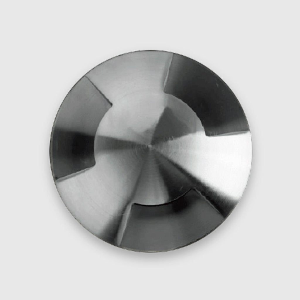 Embellecedor de acero inoxidable para foco de suelo modular Advance