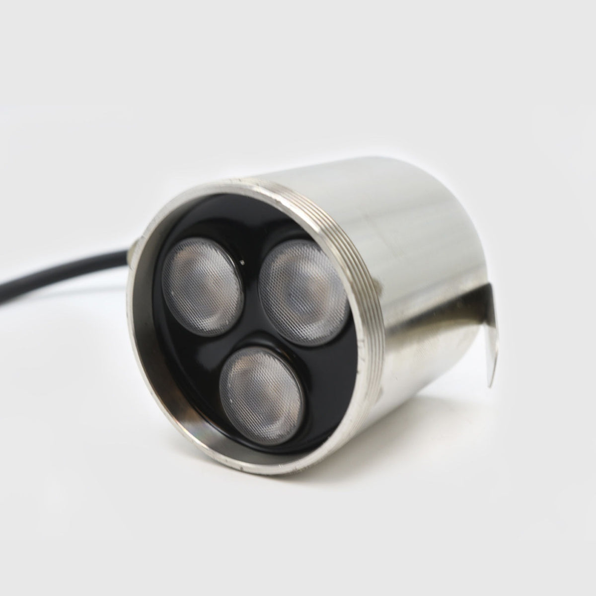 Foco LED de suelo modular de acero inoxidable Advance de 3 W