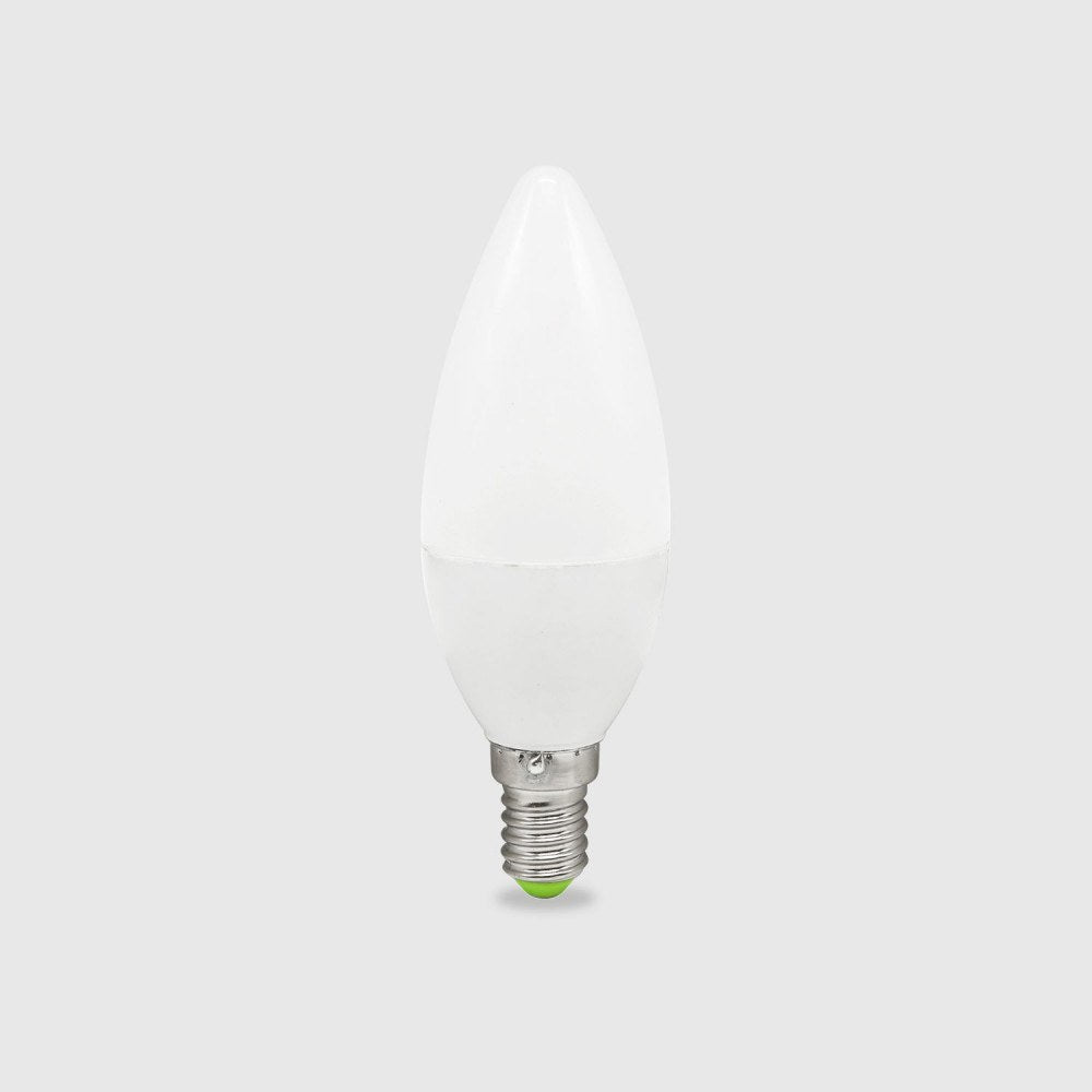 Lámpara LED vela C37 regulable Advance de 8 W E14